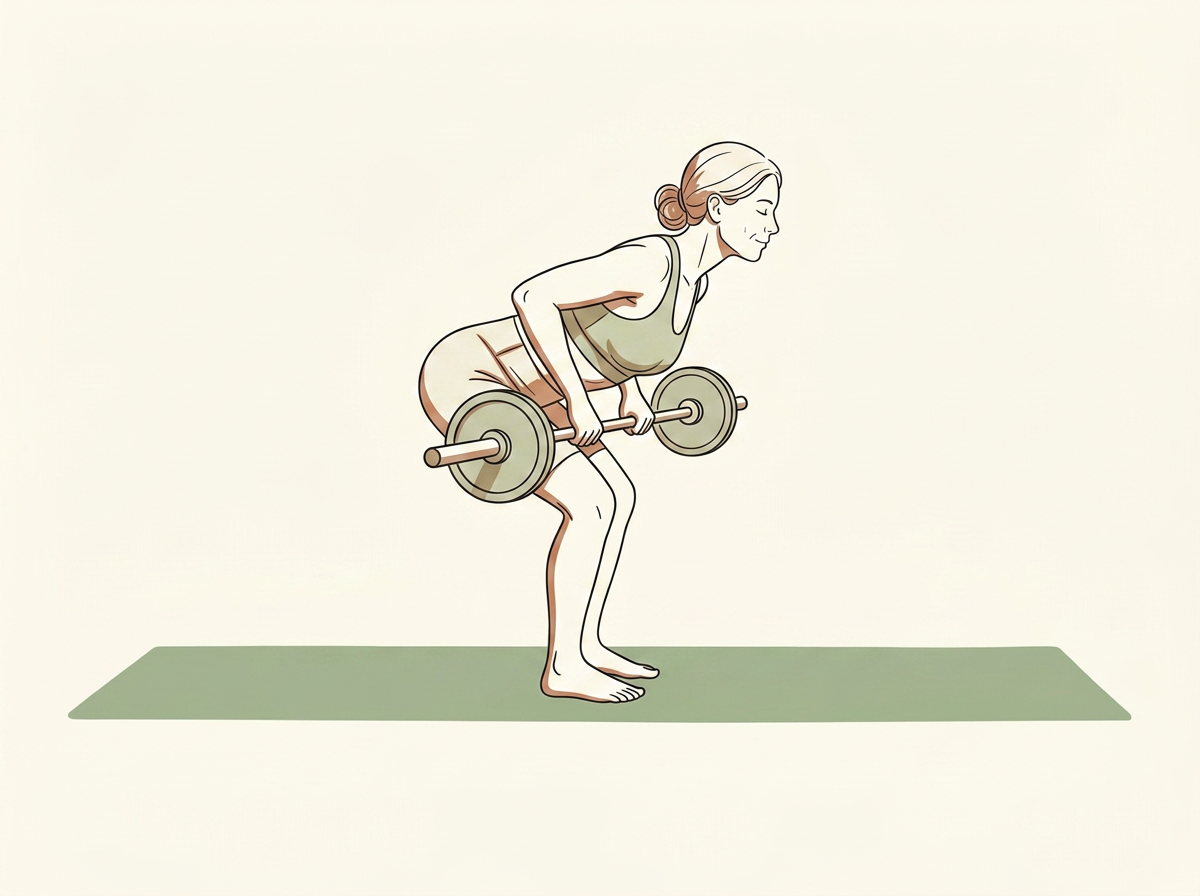 Illustration of Bent-Over Row