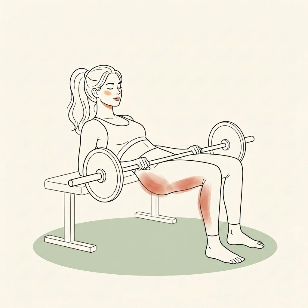 Illustration of Hip Thrust