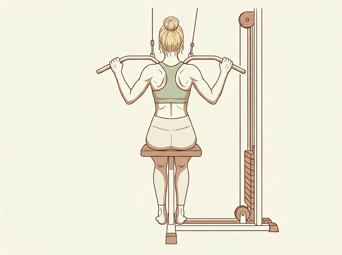 Illustration of Lat Pulldown