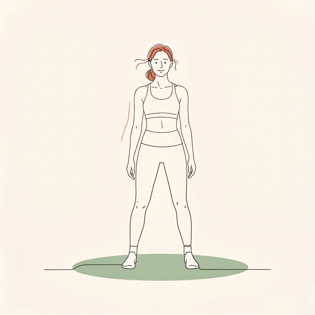Illustration of Standing Torso Twists